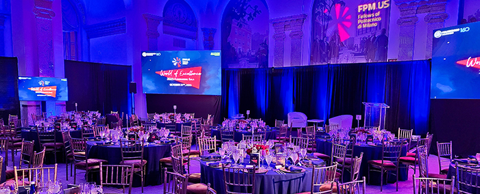 corporate event space on wall street