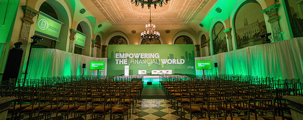 Custom Invitations and table setting event design at high end NYC event